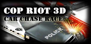 Cop émeute 3D: poursuite de voitures course