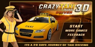 Crazy Taxi pilote 3D