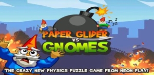 Paper Glider vs. Les gnomes