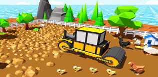 Blocky Ouvrier agricole Simulator