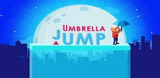 Parapluie Jump: Plateforme Run