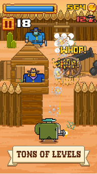 Timber West - Tireur d'arcade Wild West