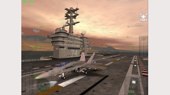 Landing F18 Carrier
