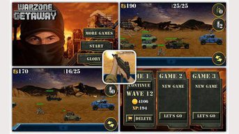 Escapade Warzone Jeu de tir