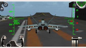 F18 pilote Flight Simulator
