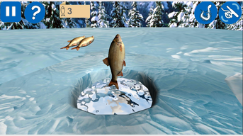 3D pêche d'hiver