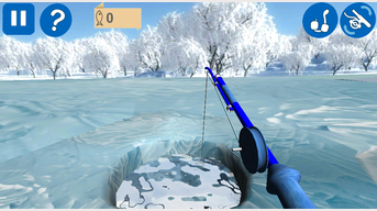 3D pêche d'hiver