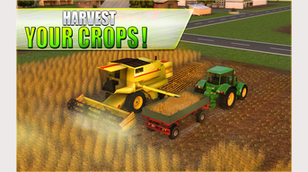 Tracteur agricole Simulator 3D