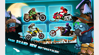 Zombie Shooter Motorcycle Race
