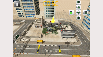 Hélicoptère pilote de sauvetage 3D