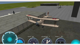 Pilote d'avion 3D